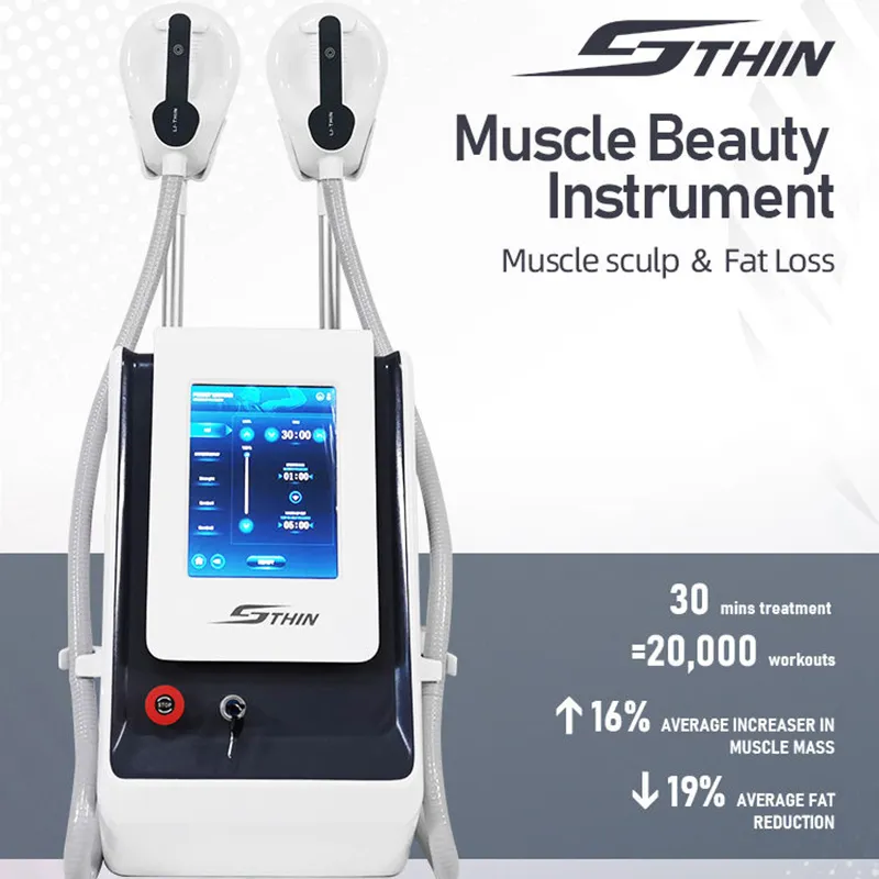 Slim Electromagnetic Muscle Build Fitness Body Slimming Sculpt Shaping Melting Fat Loss Weight Machine