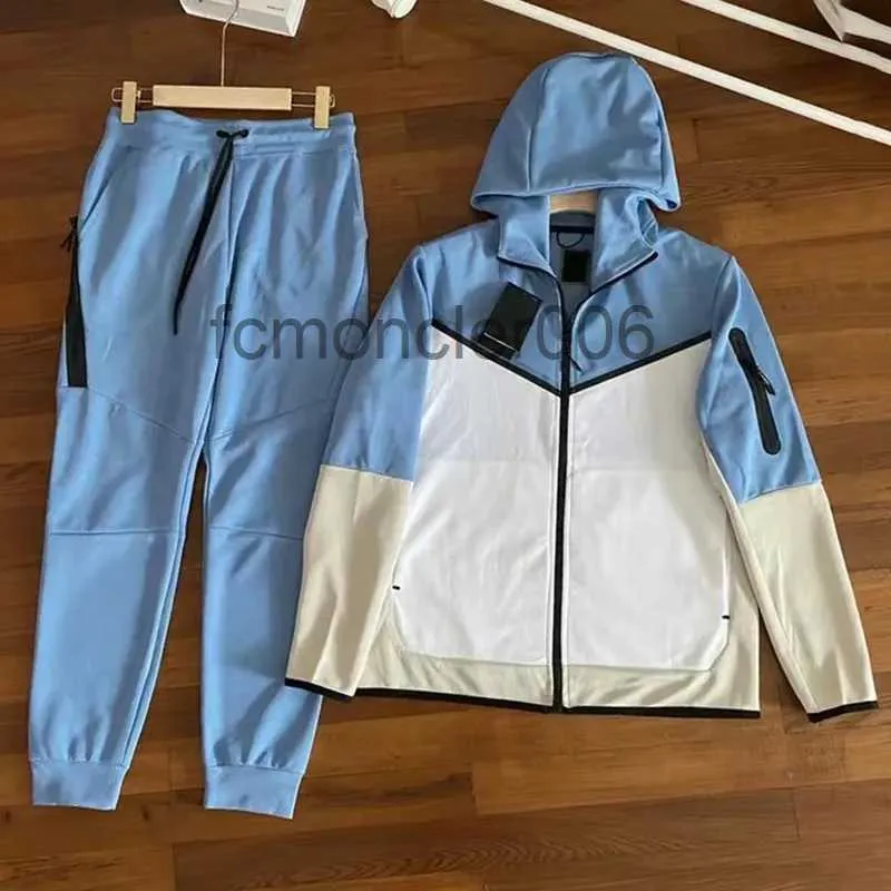 Tech Fleece grube man sportowe spodnie dresowe dna Techfleece sportowy kurtka przestrzenna bawełna spodnie damskie płaszcze joggers ddiq