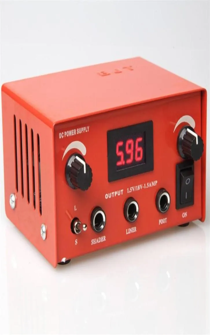 One new RED Digital DUAL Tattoo Power Supply Powerful Tattoo Power supply Tattoo inks 327J1771549