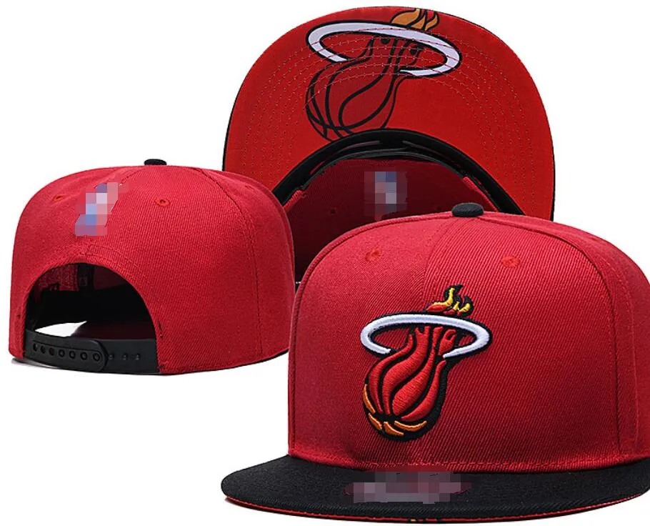 Miami''Heat'''Abl Caps 2023-24 unisex moda bawełna bawełniana czapka baseball mistrzów finałów snapback hat men sun haft haft wiosna letnia czapka hurtowa hurtowa