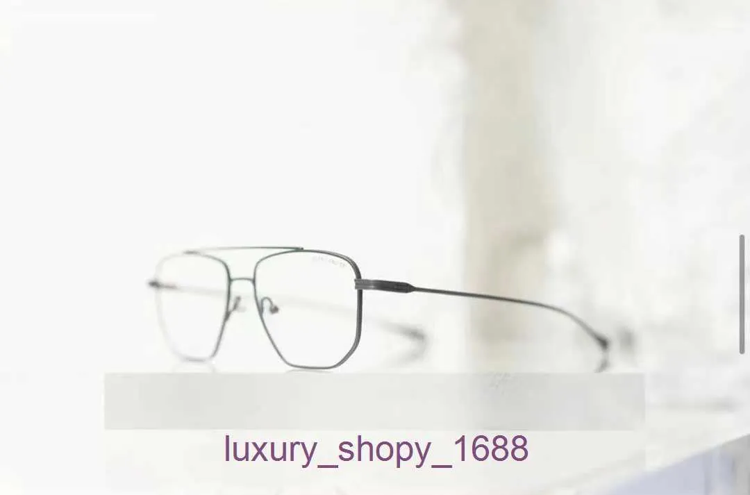Gafas de sol de moda de diseñador para mujeres y hombres tienda en línea MODELO DITA: DLX115A Lente transparente con marco de metal de alta calidad con caja original M62K FE15