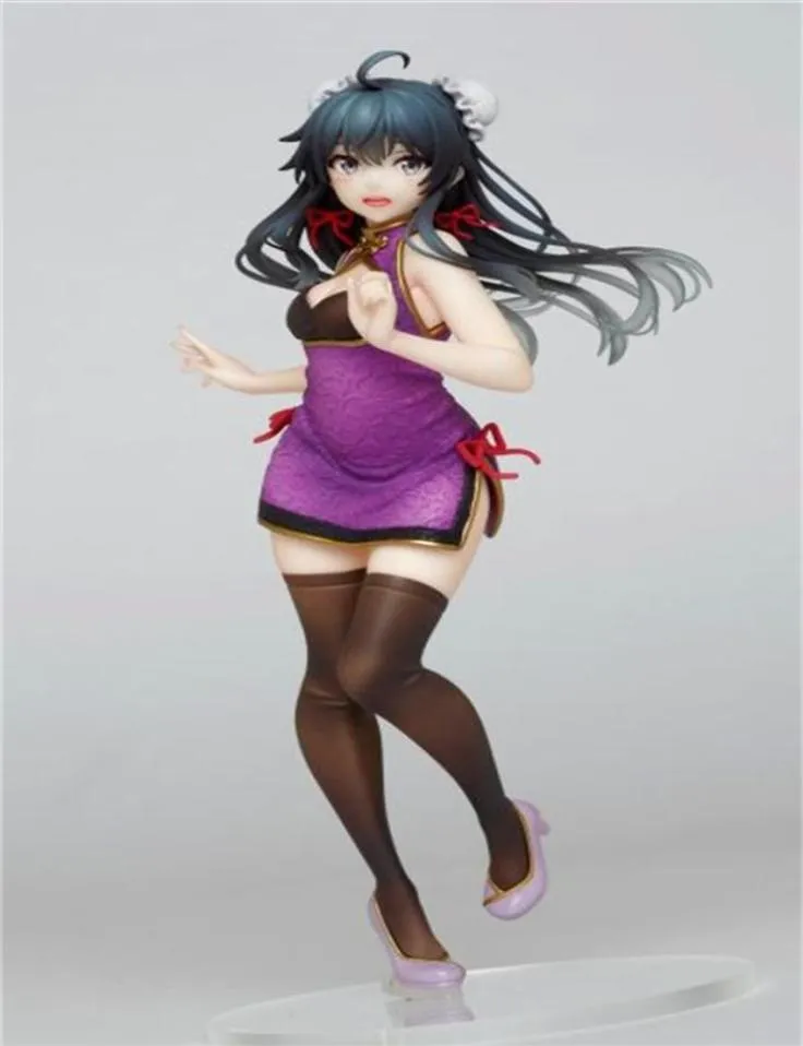 Miniatures Toys Yahari Ore No Seishun Love Comedy Wa Machigatteiru Zoku Pvc Śliczna seksowna dziewczyna anime figura zabawka hentai modele lalki A272318120