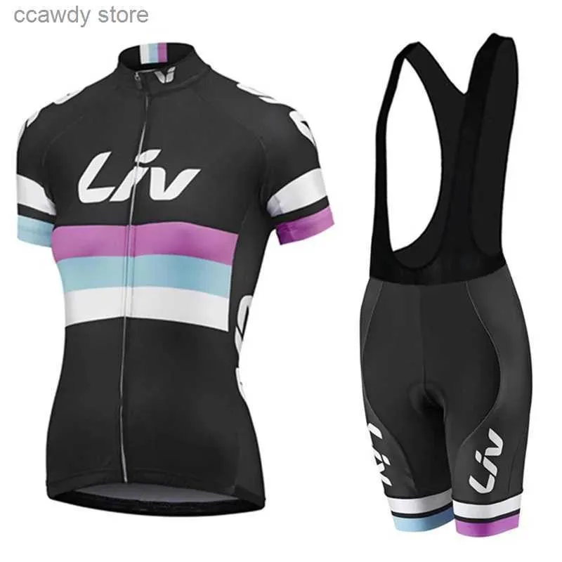 Tute da uomo Maglia da ciclismo Set LIV Abbigliamento da bicicletta Set femminile A buon mercato all'ingrosso Abbigliamento da donna Pantaloncini da donna per mountain bike da donnaH24122