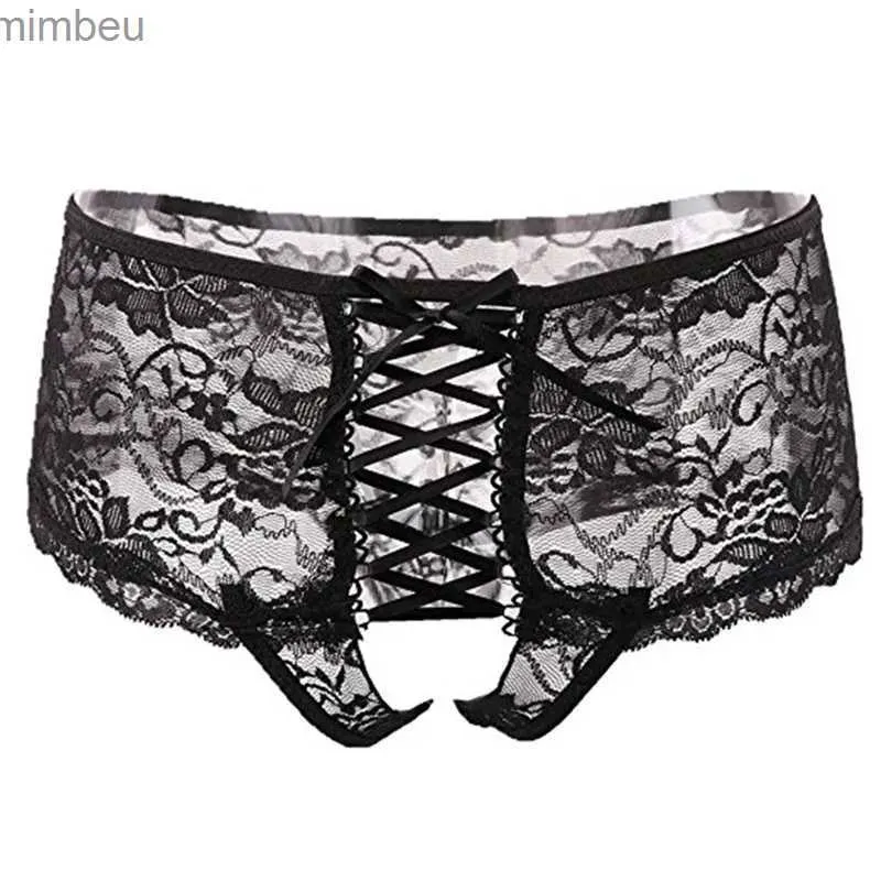 Conjunto sexy Sexy Set Sexy Lingerie Mulheres Eróticas Roupa Destina Intrimadas Calcinha Transparente Lace Panty Hollow Out Bottom Knickers Hot Plus Size 6xl C240410