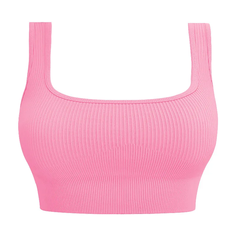 24 sport Completo da yoga Tipo U Allineamento posteriore Canotte Abbigliamento da palestra Donna Casual Corsa Nudo Stretto Reggiseno sportivo Fitness Bella biancheria intima Gilet Camicia 0