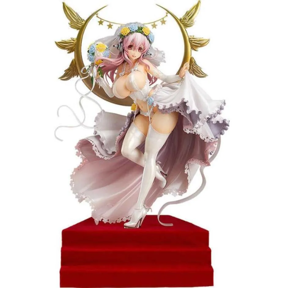 Figuras de brinquedo Super o aniversário brinquedo casamento sexy menina figura pvc figura de ação 27cm anime figuras modelo brinquedos para presente de natal 240308