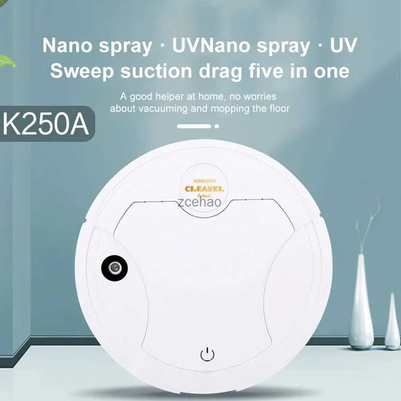 Robot Vacuum Cleaners 2024 New Household Sweeping Robot Mobile Spray Humidifier Cleaning Machine Automatic Vacuum Cleaner Home Appliance Gift Set