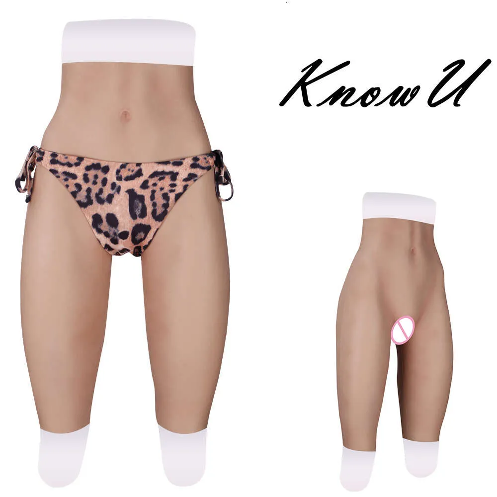 Costume Accessories S Size Transgender Silicone Pants Shorts Oil-free with Fake Artificial Vagina Panties Underwear Costum Cosplay