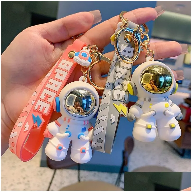 Party Favor Astronaut Key Chain Cute Cartoon Doll Male And Female Couple Bag Soft Car Pendant Hine Gift Drop Delivery Home Garden Fest Dhjy2