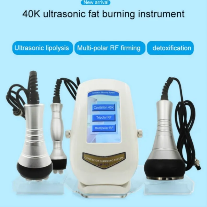 3 In1 40K Cavitação Ultrassônica Remoção de Gordura Máquina de Emagrecimento Rf Radiofrequência Rejuvenescimento Levantamento de Pele Aperte Anti-Rugas Massagem Equipamento de Beleza429