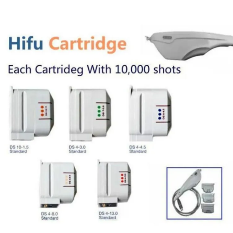 Wymienne wkłady do maszyny piękności HIFU HIFU Wysoka intensywność Ultradźwięk