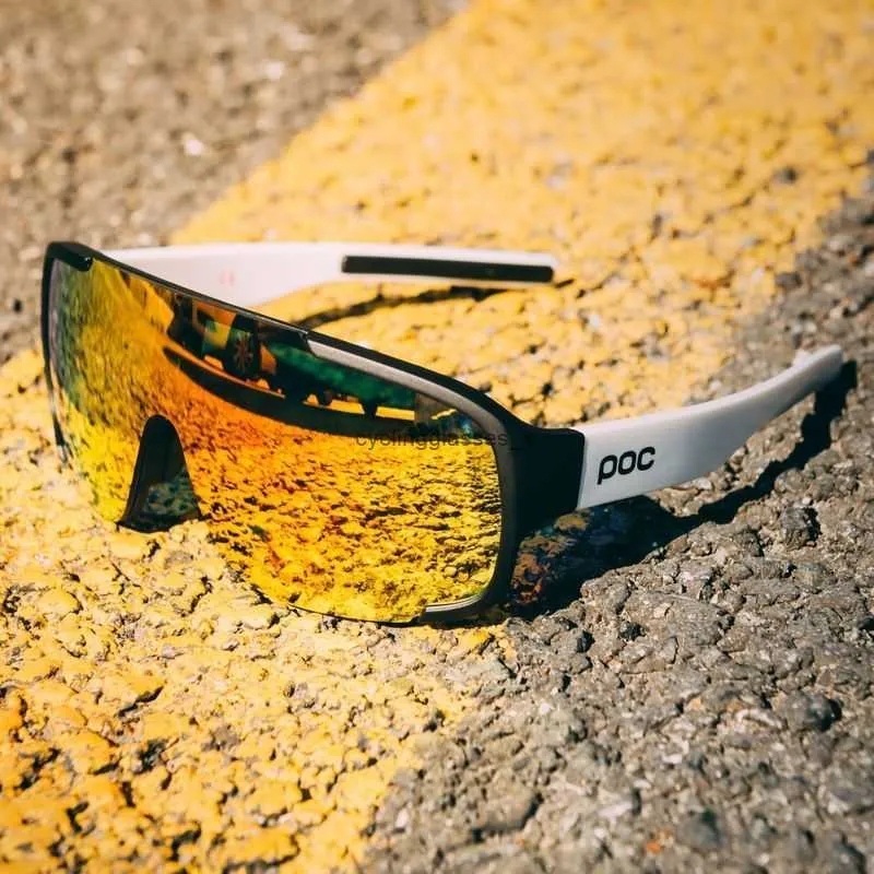 Poc Binicilik Gözlükleri 4 lens Seti Aspire Anti Ultraviyole Bisiklet Gkges Miyopi ve Güneş Gözlüğü ile donatılabilir