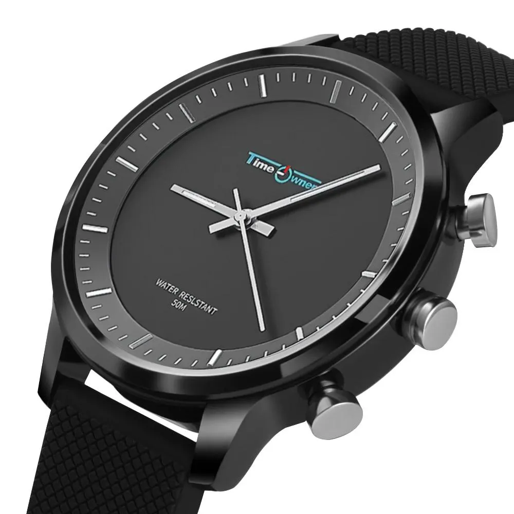 Zegarki Waterproof Watoof Watch Tradycyjna zegarek na rękę z inteligentnymi funkcjami Komunikat Hedometry przypominaj Sleep Monitor Stray