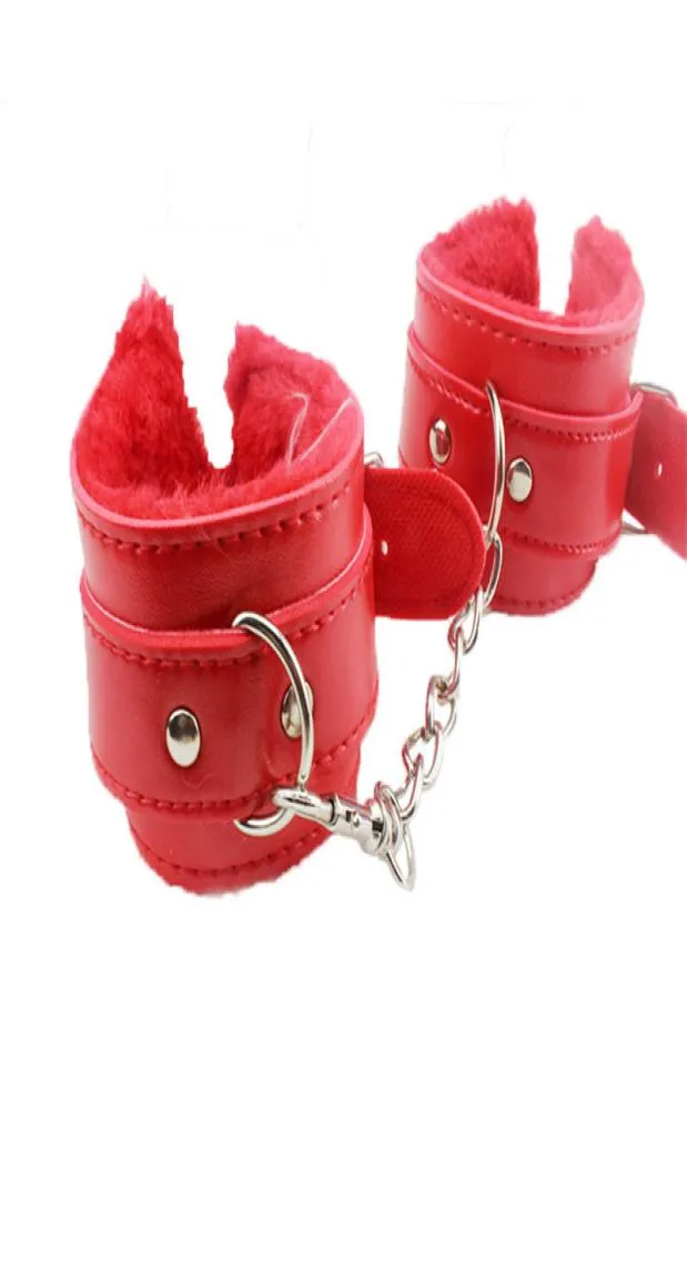 Spelletjes voor volwassenen Lederen bondageboeien Handboeien voor seks bdsm Hand Enkelboeien Speelgoed Sexshop Aangepast Speeltjes voor koppels Q1706895188010