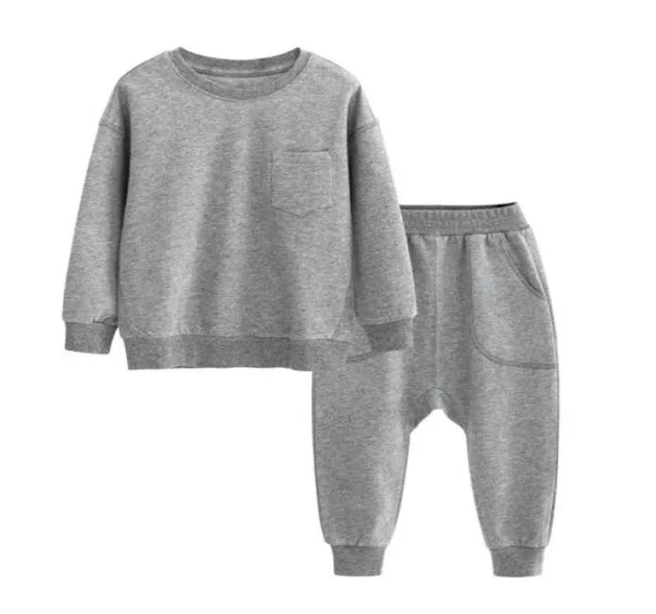 Primavera Autunno Abbigliamento per bambini per bambini Completo sportivo Primavera Autunno Set Vetement Garcon Pantaloni per giacca per bambini Abbigliamento per bambini23462809383