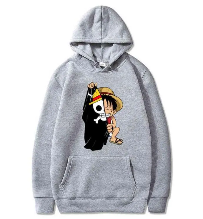 2020 anime japonês uma peça luffy hoodies masculino casual homme velo pulôver com capuz g2207136577395