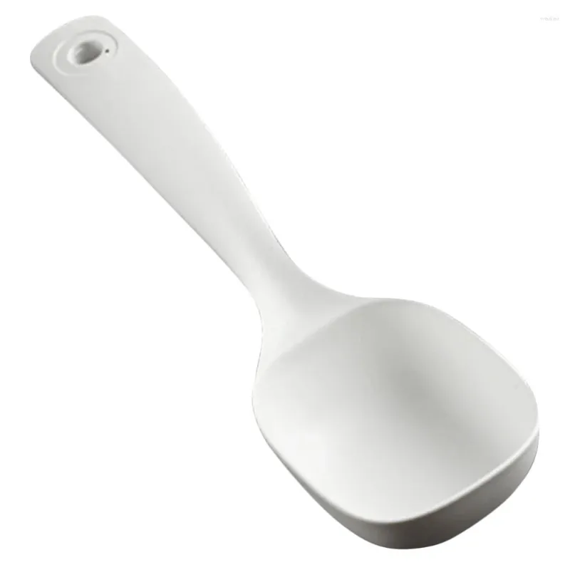 Spoons Rice Scooper Plastic Paddel Spoon Japanese Sushi Scoop Soup Ladle Kitchen Servering Cooking redskapsservrar