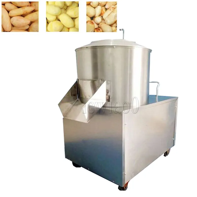 Machine à éplucher et laver les lots de patates douces, en acier inoxydable, pour légumes, racines, gingembre, carottes, Taro, lavage, nettoyage et épluchage