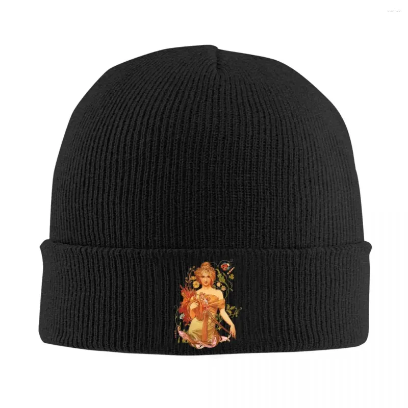 Baskar mycket blommig gudinna och blommor merch varm vinter slouchy beanie för män kvinnor skalle stickade hatt mössa motorhuven hattar