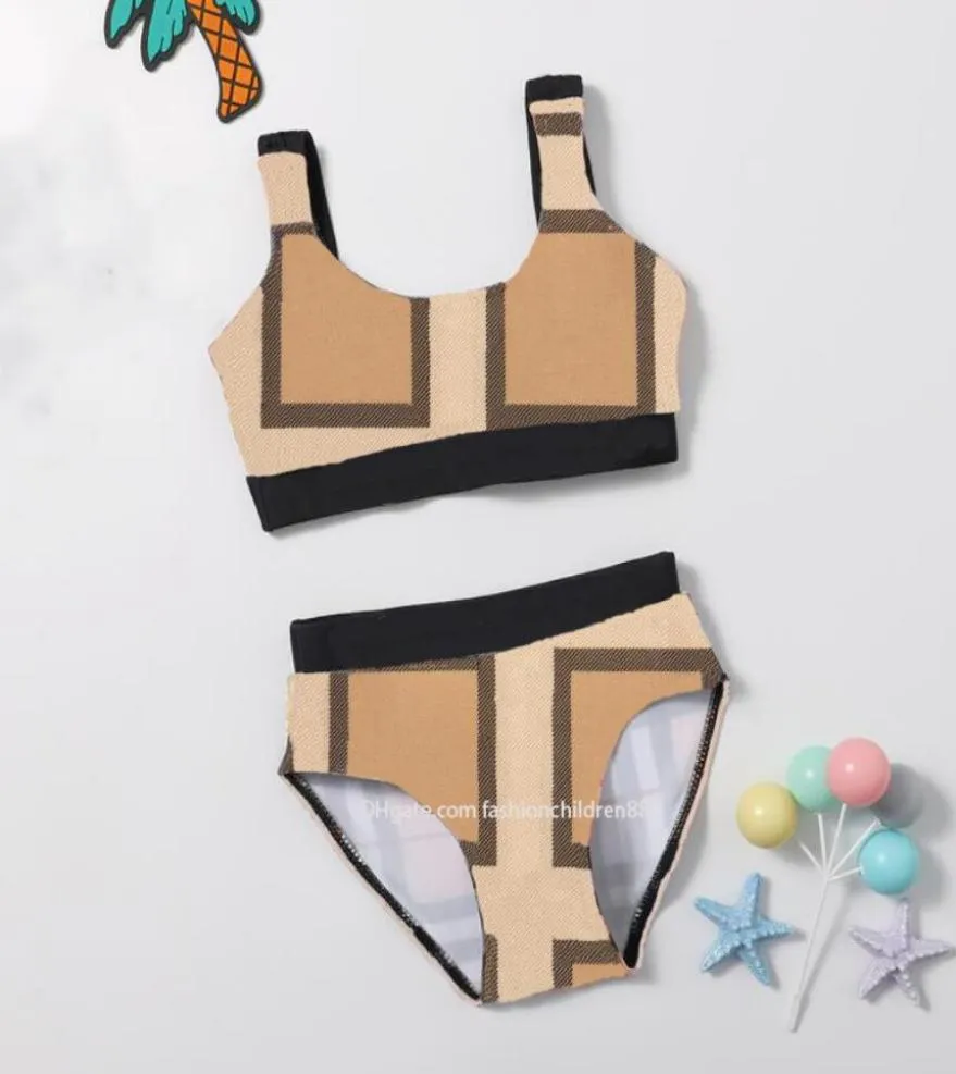 Flickor badkläder onepieces barn simning bikinis set baby flicka baddräkt barn småbarn spädbarn designers baddräkter bada clo6329403