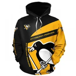 American Plus Size Sports Hockey Hoodies Sublimation Printing Hoody Sweater Hooded Sweatshirts Sportswear 5Xl Man