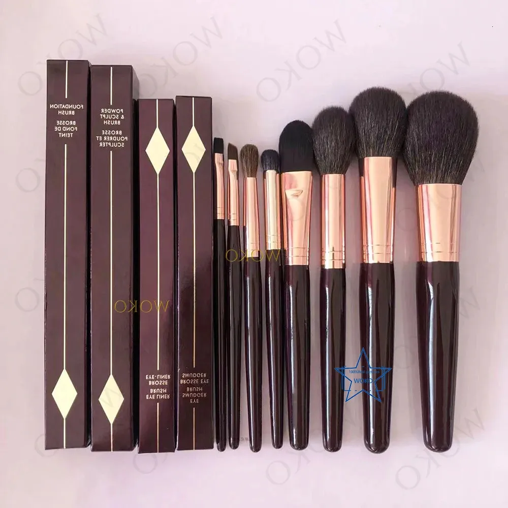 CT-Makeup Powder Bronzer Blusher Powder Sculpting Brush Foundation Brush Eyeshadow Crease Smudger Eyeliner Lip Brush Makeup Tool 240119