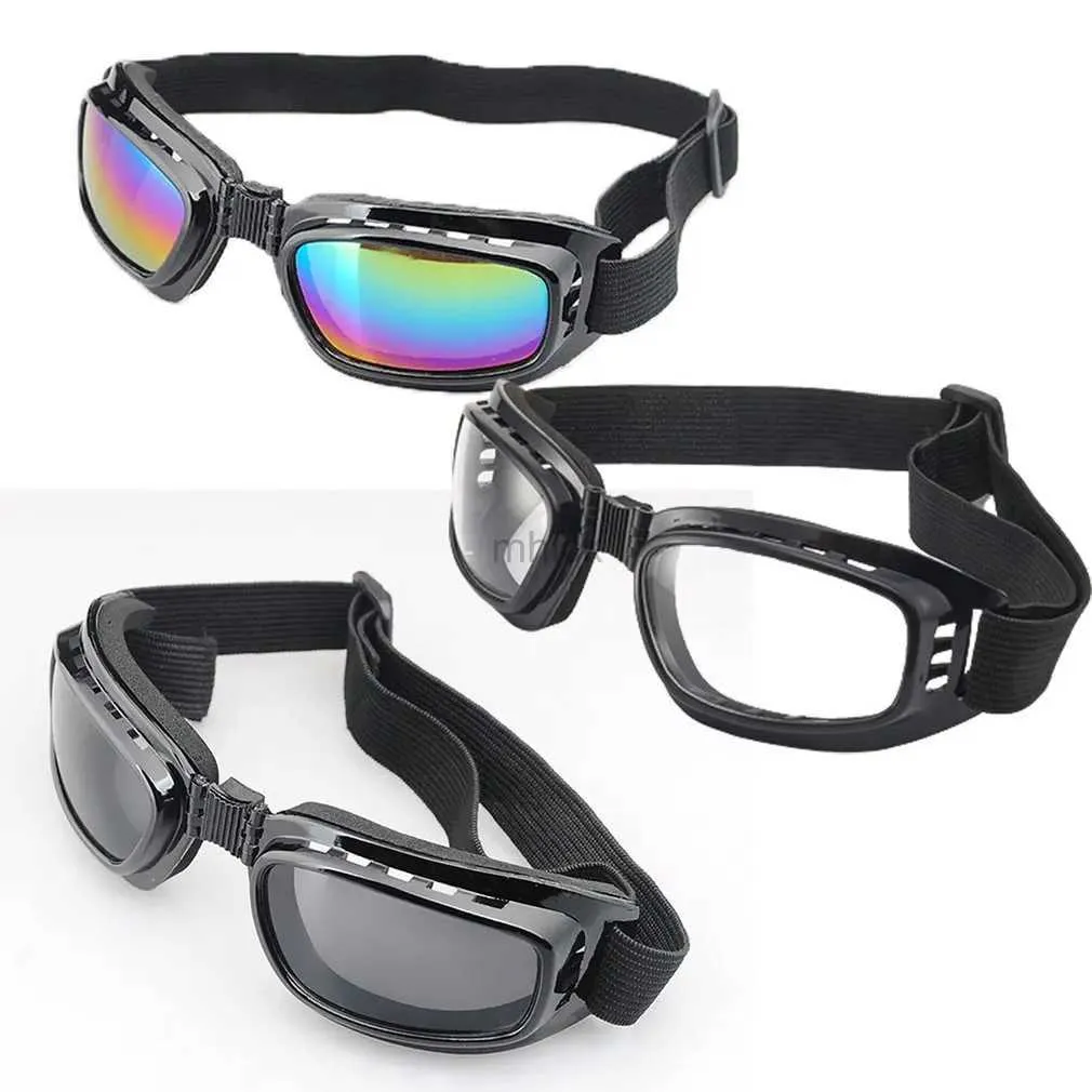 Уличные очки Новые складные винтажные мотоциклетные очки Поляризованные дневные и ночные велосипедные солнцезащитные очки Ветрозащитные пылезащитные очки с защитой от ультрафиолета 240122