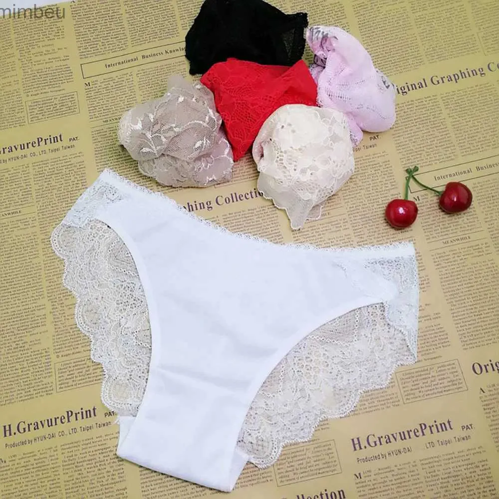 Seksi Set Seksi Pantolon Gezazı İç Çamaşırı Dantel Perspektif Kadın Seksi iç çamaşırı kadınlar dantel pantolon maruz kalan kadın g-string 1pcs AH74L240122