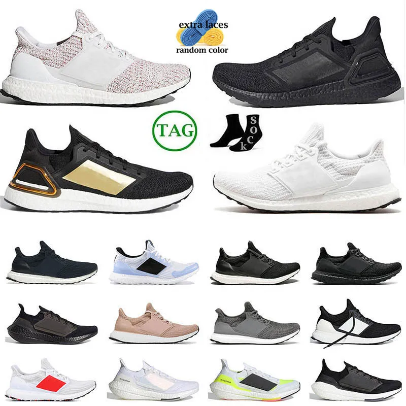 Hommes Ultraboosts 20 UB Chaussures de course Baskets 6.0 4.0 5.0 Ultra Core Triple Noir Blanc Tennis Metallic Tech Indigo Dash Gris Designer Runner Jogging Baskets