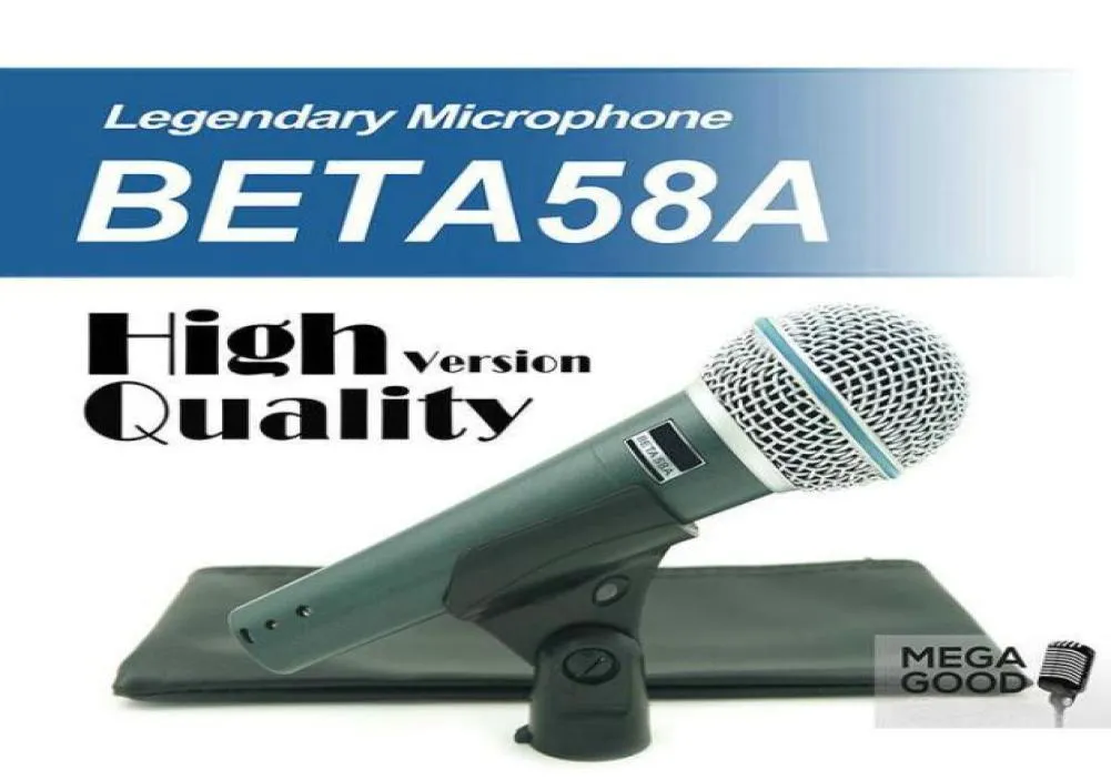 Wersja wysokiej jakości wersja Beta 58 A Vocal Karaoke Handheld Dynamic przewodowy mikrofon beta58 mikrofone Mike Beta 58 A MIC9044751