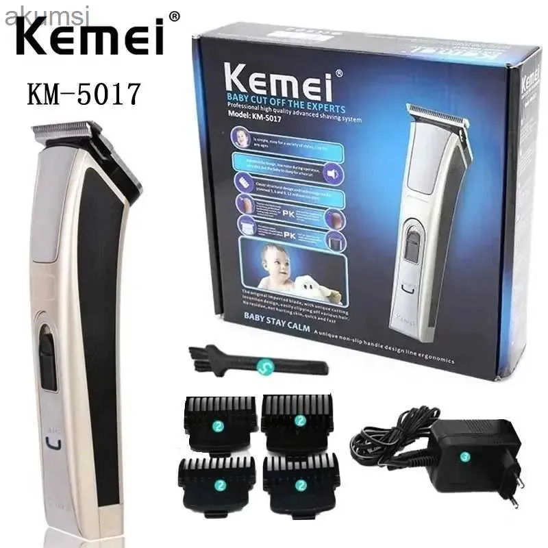 Hair Clippers Kemei Professional Hair Clipper High Quality Electric Barber Carving Cordless KM-5017 YQ240122