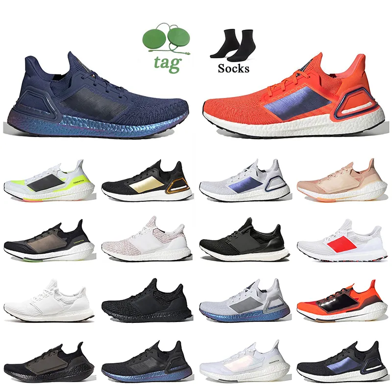 Vendita all'ingrosso Ultraboosts 20 22 Scarpe da corsa Beige Grigio Rosa Ultra boost19 4.0 Cloud Bianco Nero Runners Donna Uomo Scarpe da ginnastica Sport all'aria aperta Sneakers Taglia 36-45