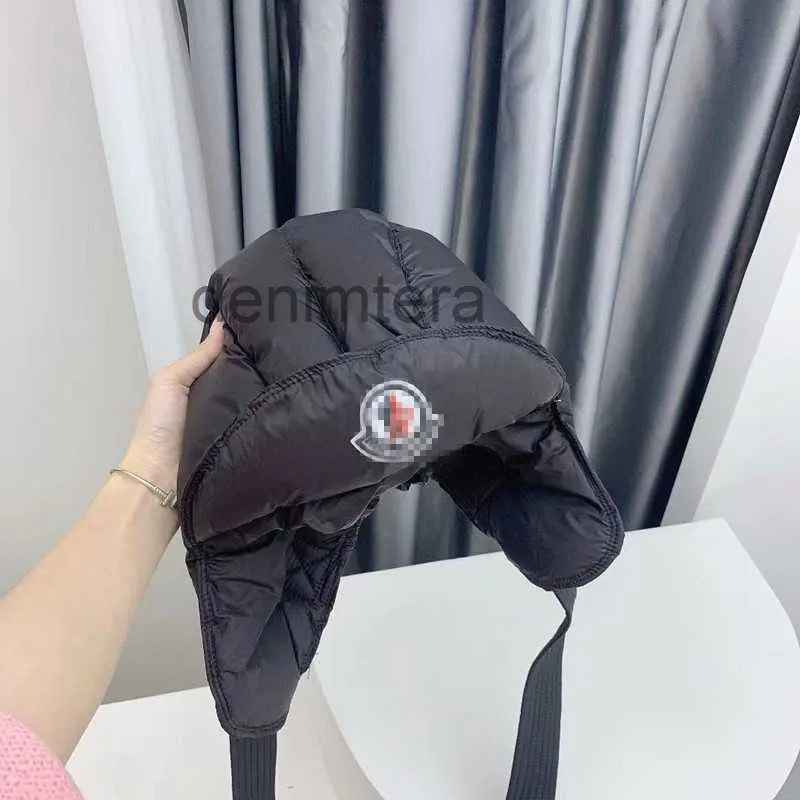 Beanie/Kafatası Kapakları Moda Monclrr Kış Tasarımcı Erkekler İçin Şapkalar Kadınlar Kulak Kapağı Açık Rüzgar Geçidi Sıcak Çizme Şapkası 9 Renkler TVV7