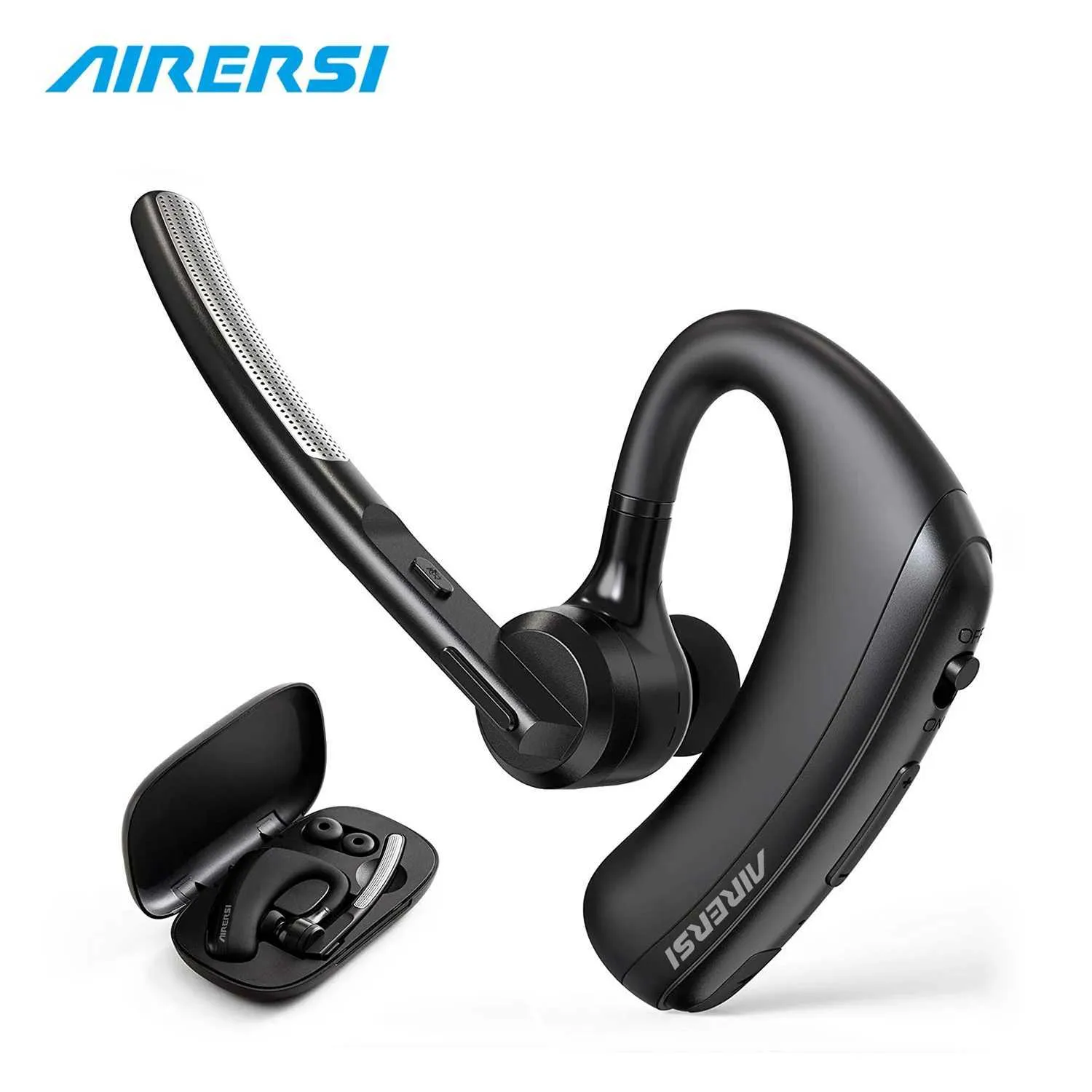 Mobiltelefonörlurar Nyaste K20 Bluetooth-headset Trådlösa hörlurar Handsfri brusreducering Hörlurar med APT-X HD Dual Mic för alla smarta telefoner YQ240120