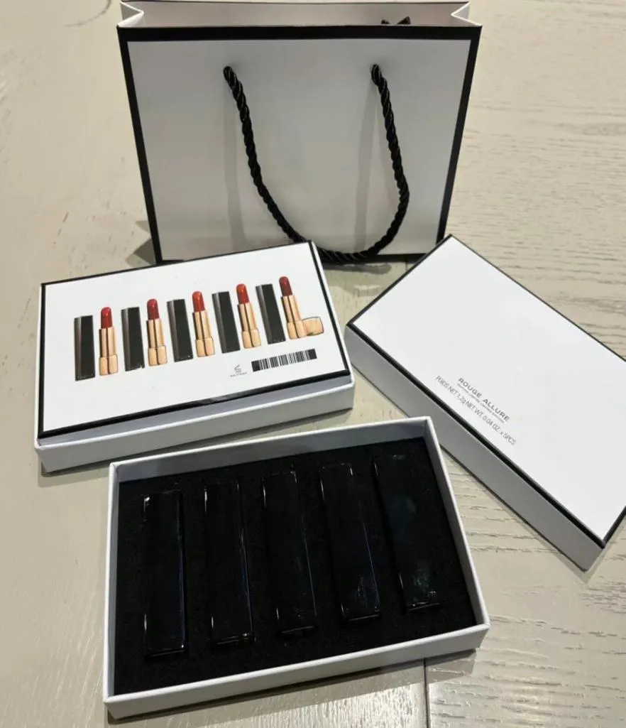 Epack Rouge Allure Le Rouge 강렬한 빛나는 한정판 립스틱 세트 매트 립 컬러 15717699191475734616