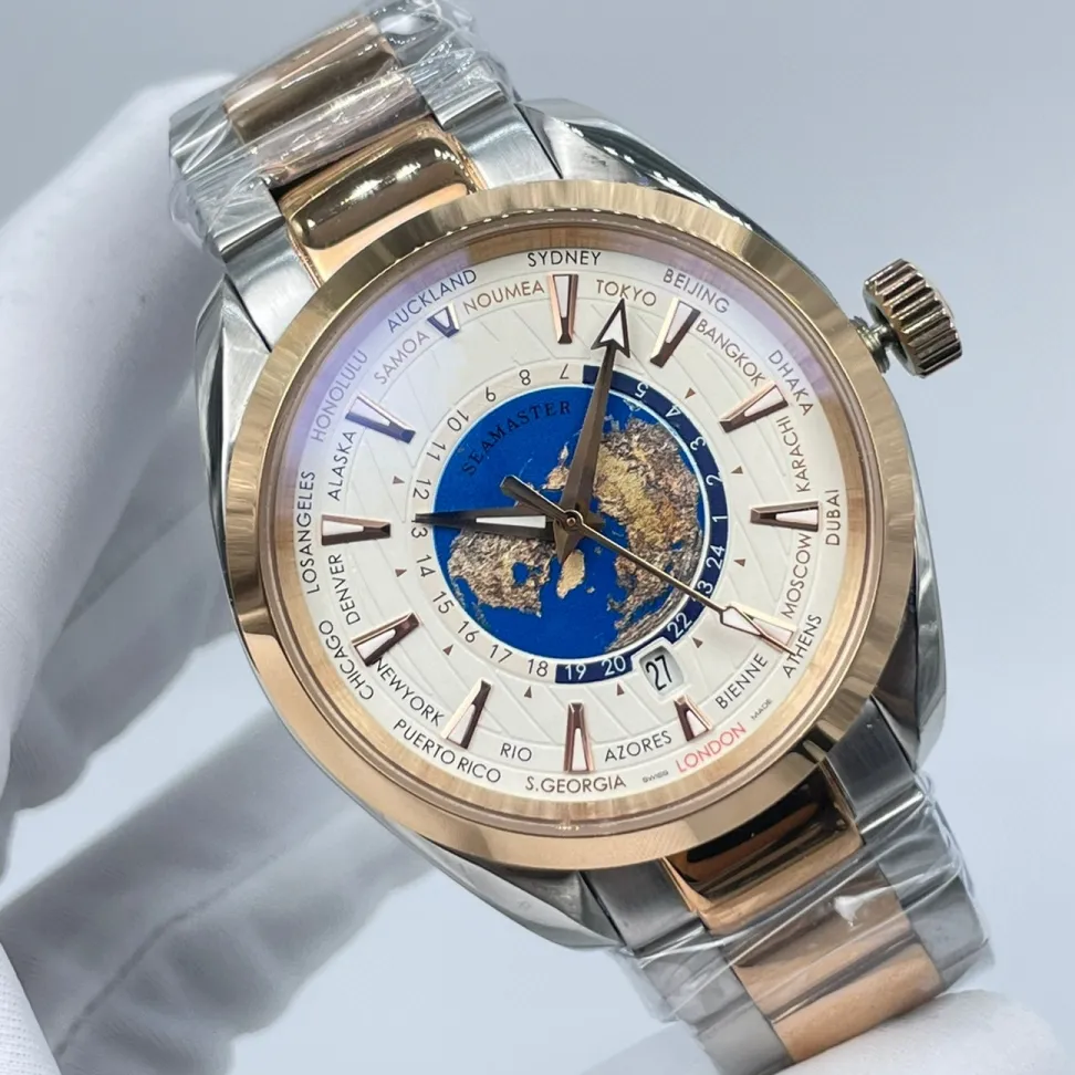 Hoogwaardig mechanisch automatisch maandelijks horloge herenhorloge 41 mm luxe horloge nachtlampje waterdicht horloge 904L roestvrij staal herenhorloge designer 2813 beweging