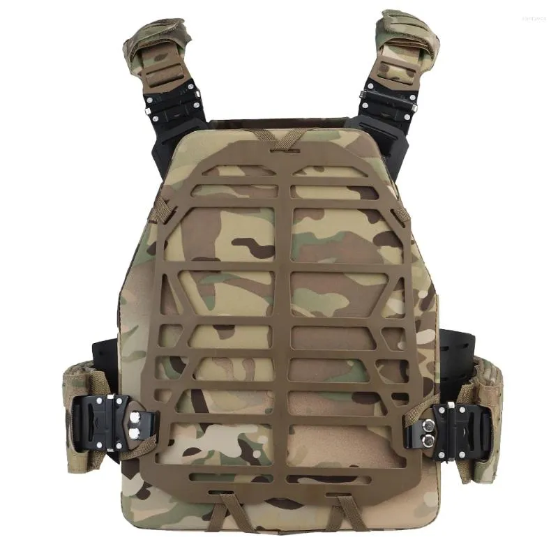 Hunting Jackets PFM Tactical Vest Plate Frame Modular Lightweight Military Load Distribution Quick Release Hollow MOLLE Paintball
