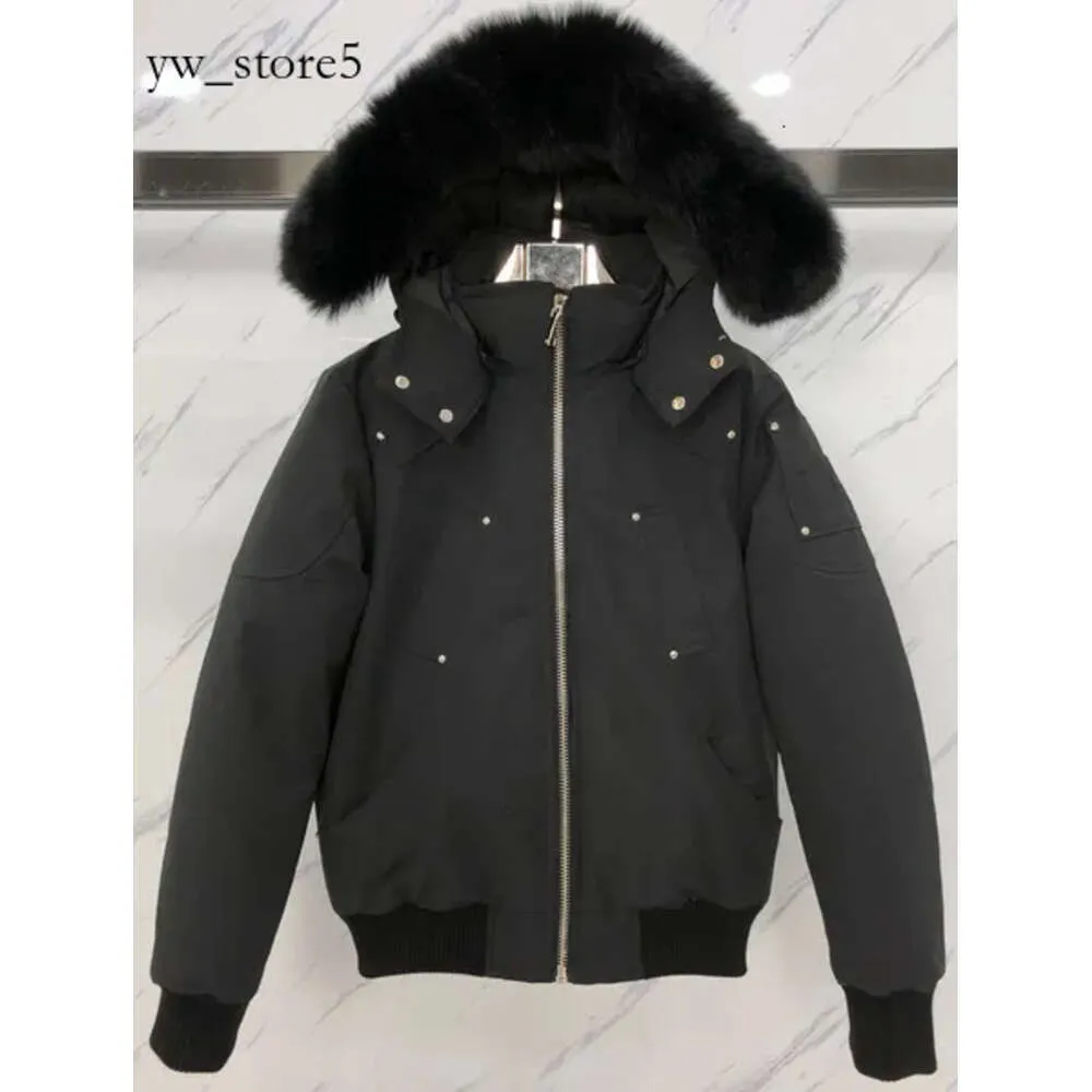 Canda Goose Jackets Duck Down Jacket Moose White Fox Down Jacket Masculino Gola de Pele Parka Inverno Impermeável Casaco de Pato Branco Manto Moda Masculina e Feminina 4816