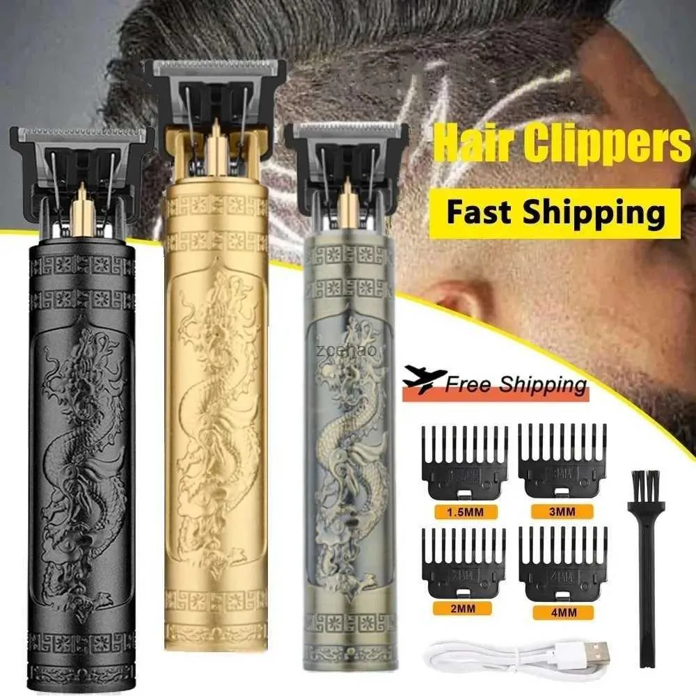 Saç Clippers 2023 Yeni Saç Clipper düzeltici Kablosuz Saç Kesme Makinesi Saç Clipper Erkekler USB Düzenleyicisi Profesyonel Saç Berber Düzeltici