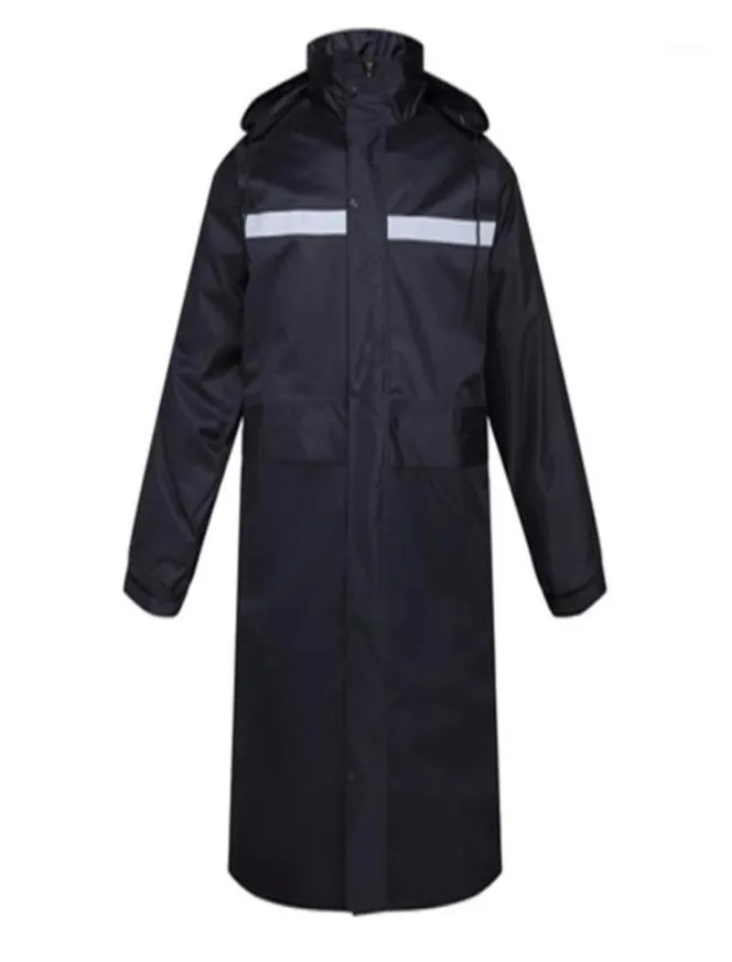 Vêtements de pluie à capuche imperméable extérieur imperméable hommes Long manteau femmes salopette de pêche Chaqueta Mujer imperméable vêtements de pluie 50A014514222638