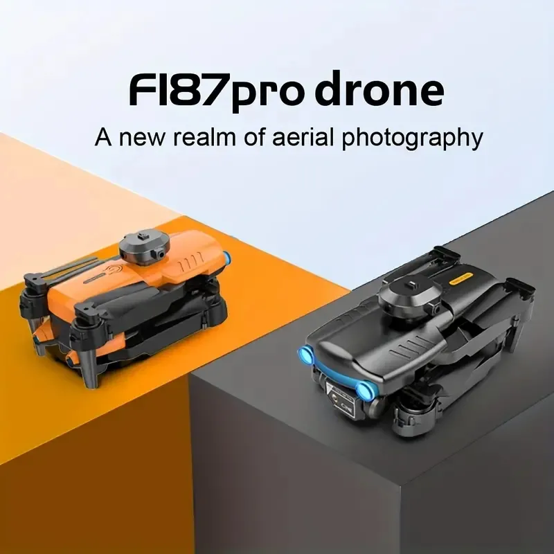 ZFR F187 RC Inteligente RC HD Drone de câmera dupla, posicionamento de fluxo óptico, acompanhamento inteligente, prevenção de obstáculos, modo sem cabeça, lente de controle eletrônico de 90 °, modo VR.
