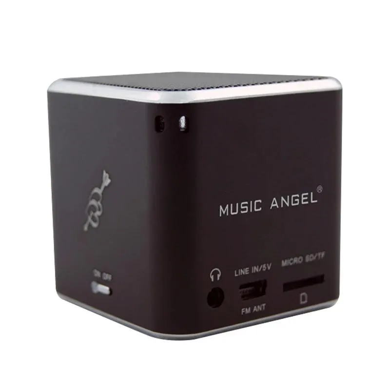 Мини-динамики, оригинальная музыка Angel MD07UBT, Bluetooth, беспроводной динамик, FM, TF, SD-карта, USB для MP3-телефона, ПК