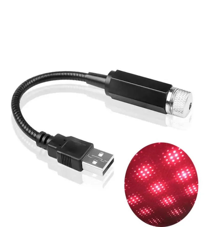 Auto-dekorative Lichter, Auto-LED-Arbeitslicht, Fahrzeugdach, Stern, Nachtlichter, Projektor, Atmosphäre, Galaxy-Lampe, USB-Lampen, verstellbar, 2895167