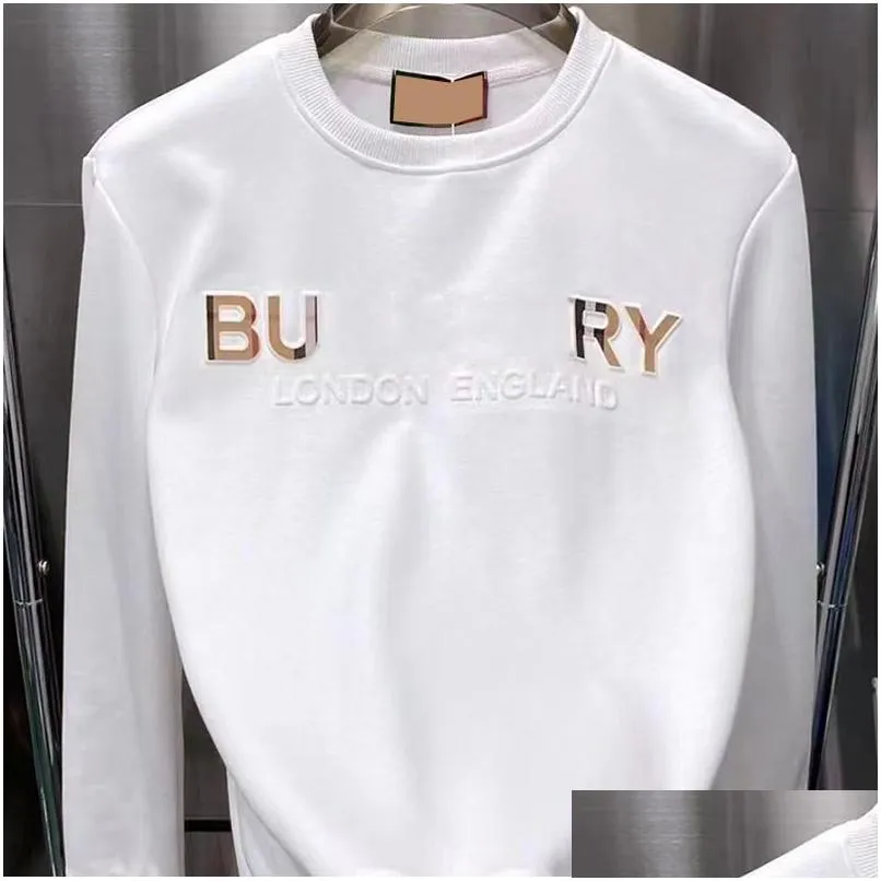 Męskie bluzy bluzy designer klasyczny damski bluza Spirt Man Woman Streetwear Jumper 3D litery Monogramem długim rękawem czyste OTS2T