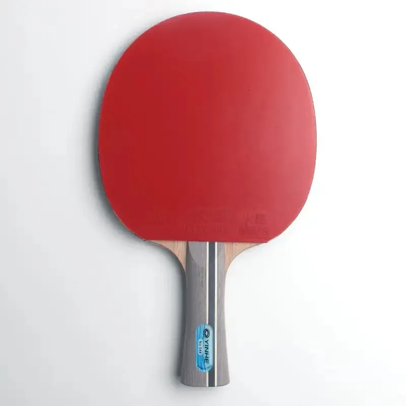 Galaxy Galaxy Yinhe 04b Table Tennis مضارب الشفرة مع البثور في مضربات مطاطية Ping Pong Paddles الخشب النقي للاعب حلقة 240122