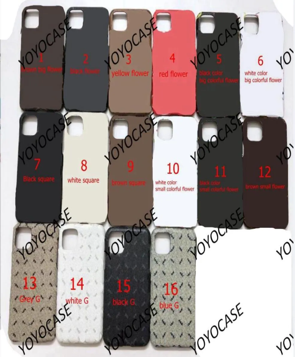 Projektanci etui na telefon iPhone 12 Mini 11 Pro Max XS xr x 8 7 Plus Moda G nadruk ochrona marki obudowy tylna okładka Samsung S20 S27512621