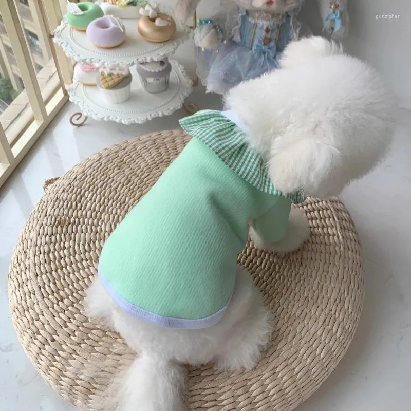 Vêtements pour chiens printemps automne hiver vêtements pour animaux de compagnie vêtements pour chats Chihuahua Yorkshire maltais poméranien Bichon caniche chemise manteau