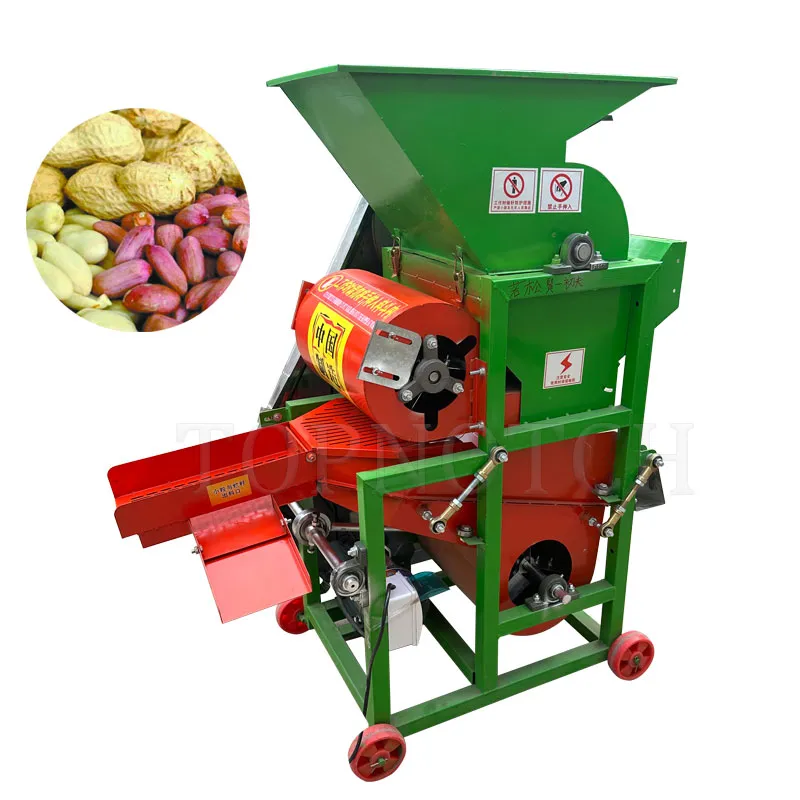 Peanut Decortication Sheller Deshell Machine Ground Nuts Shell Removing Machine