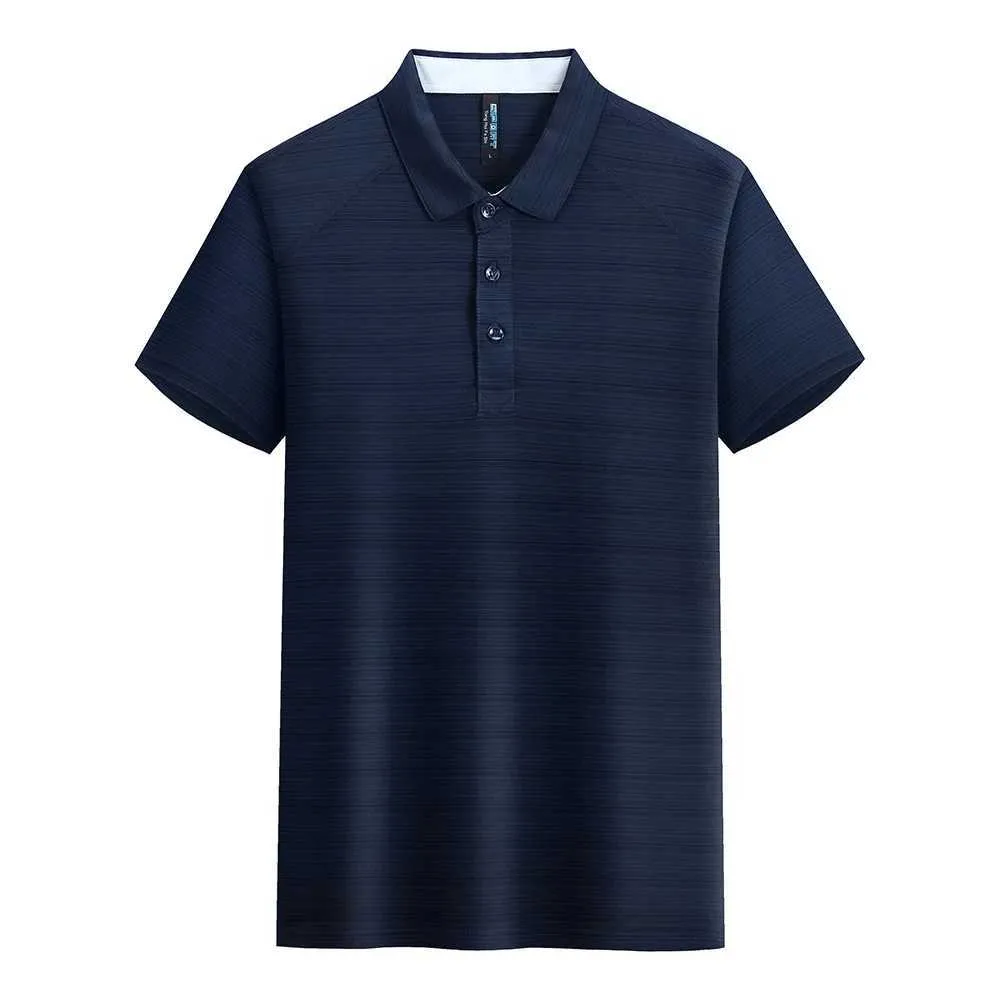 2023 Casual Sport T-shirt dla mężczyzn Kobiety Lato Szybkie suche koszule polo Button Lapel Golf Zużycie Solidne wydarzenie Ubranie konfigurowalne