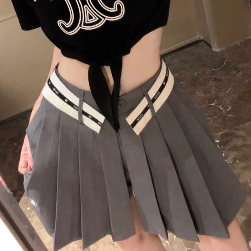 Projektantki Krótkie letnie dziewczęta Triumfalne łuk klasyczne plisowane mini maxi spódnice dla kobiet szczupła czarna spódnica A Mała skórzana sukienka wielokrotna